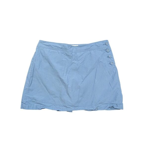 Dockers Blue Mini Skort with Buttons on Side Women's 12 - Picture 1 of 6